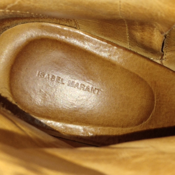 Isabel Marant Dacken Suede Calf Skin Ankle boots Size 41 - Picture 13 of 16